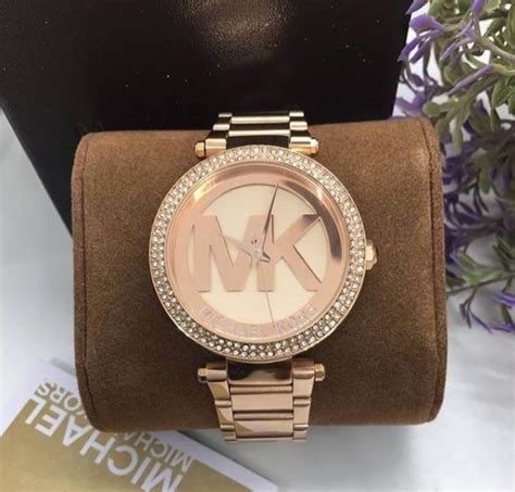 michael kors mk5865 parker rose gold|parker rose gold tones.